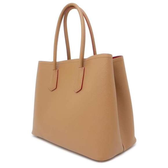 Prada Leather Small Handbag Doubre - Picture 1 of 15